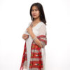 Kullu 3 Stripe Kingree Design Stole - Image 4