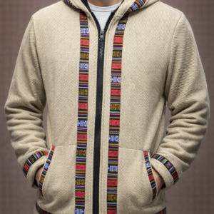 Boho Himalayan Zipper Jacket (Unisex)